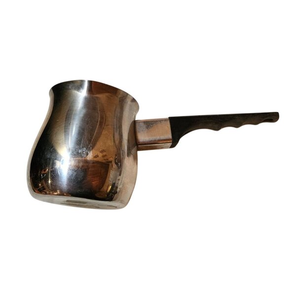 Turkish coffee pot Kinox Stainless Steel 12 Oz Black Handle - Picture 2 of 6